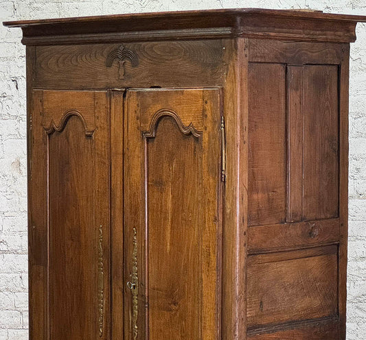 Antique French Oak Armoire