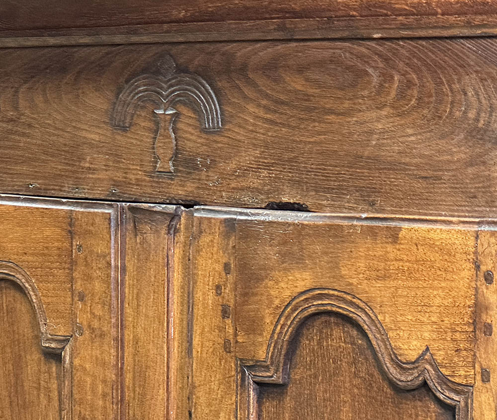 Antique French Oak Armoire