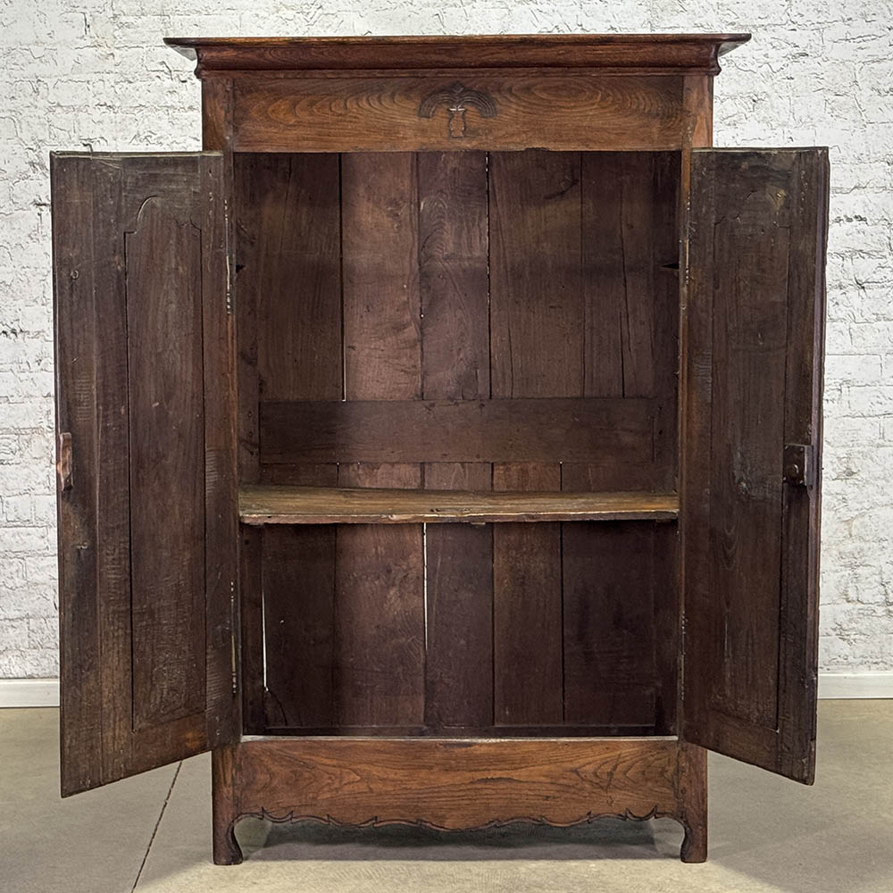 Antique French Oak Armoire