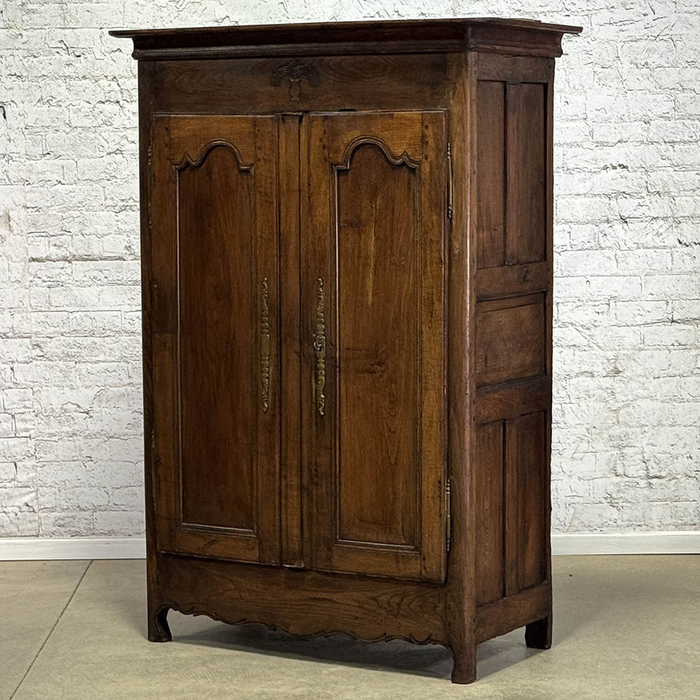 Antique French Oak Armoire