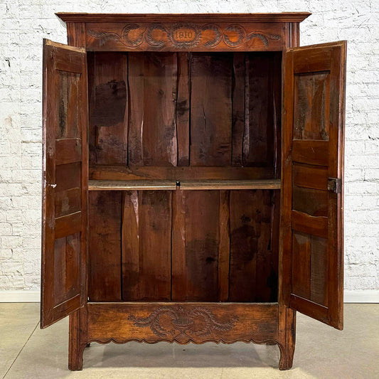 Louis XV Walnut Armoire c.1810