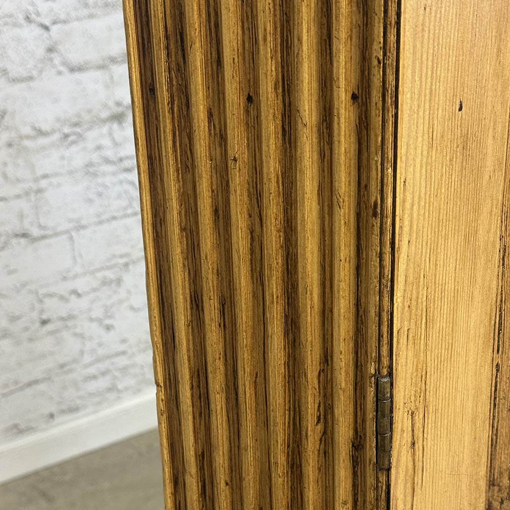 Antique Pine Corner Cupboard