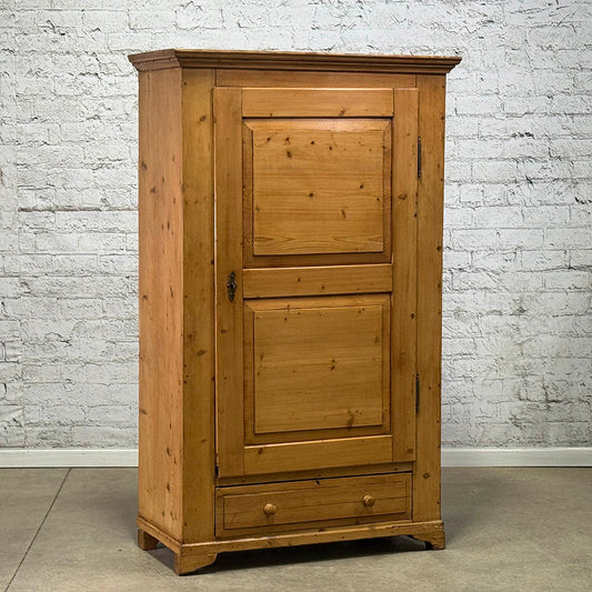 Pine Kitchen Cupboard with Drawer