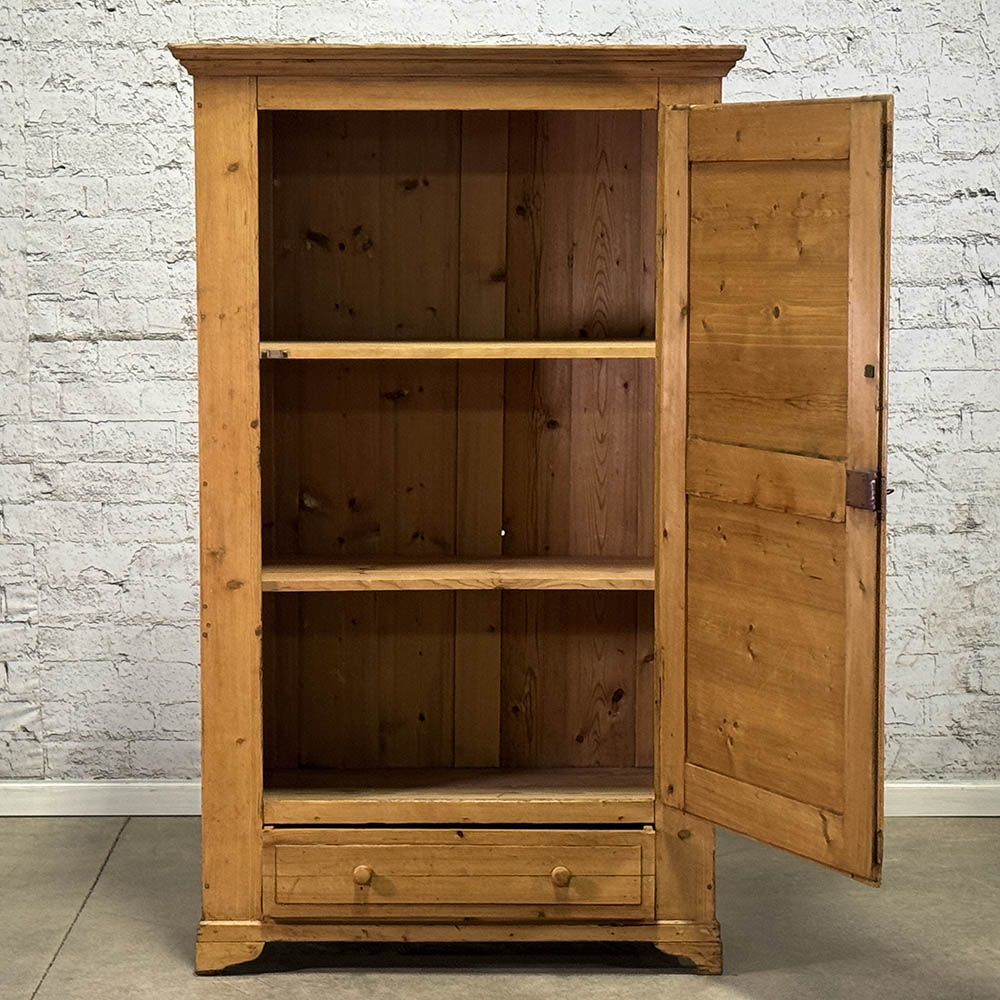Pine Kitchen Cupboard with Drawer