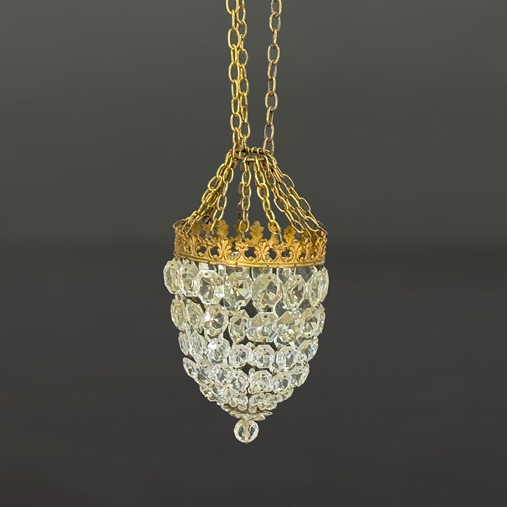 Vintage Crystal Chandelier