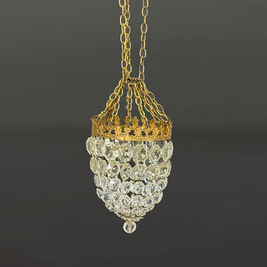Vintage Crystal Chandelier