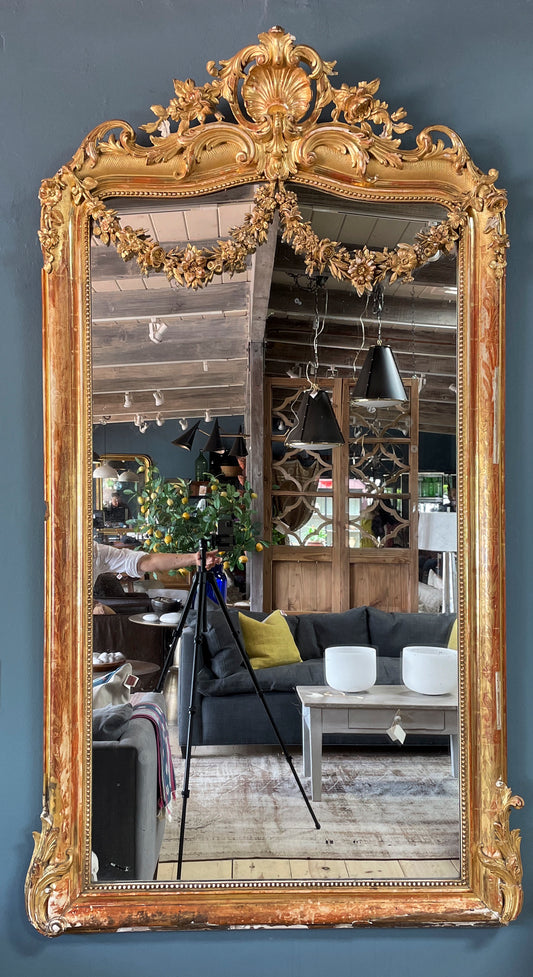 Antique Louis Philip Mirror