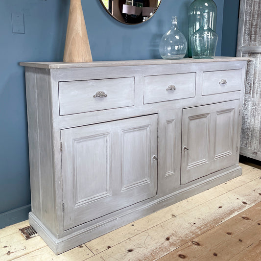 Painted Triple Drawer Buffet