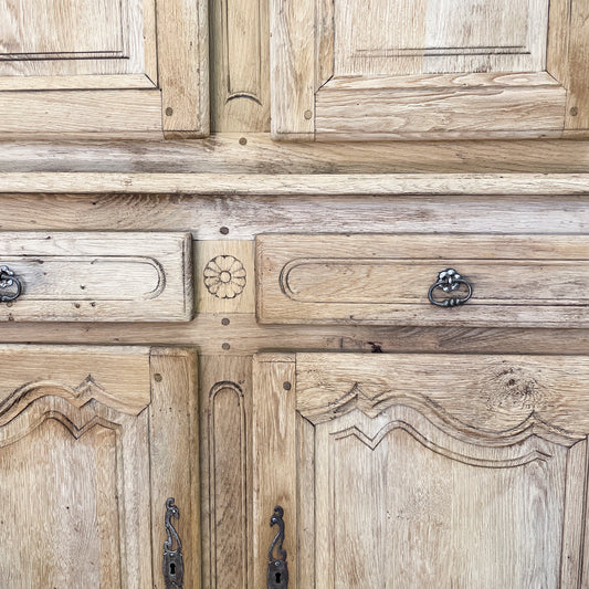 French oak cupboard