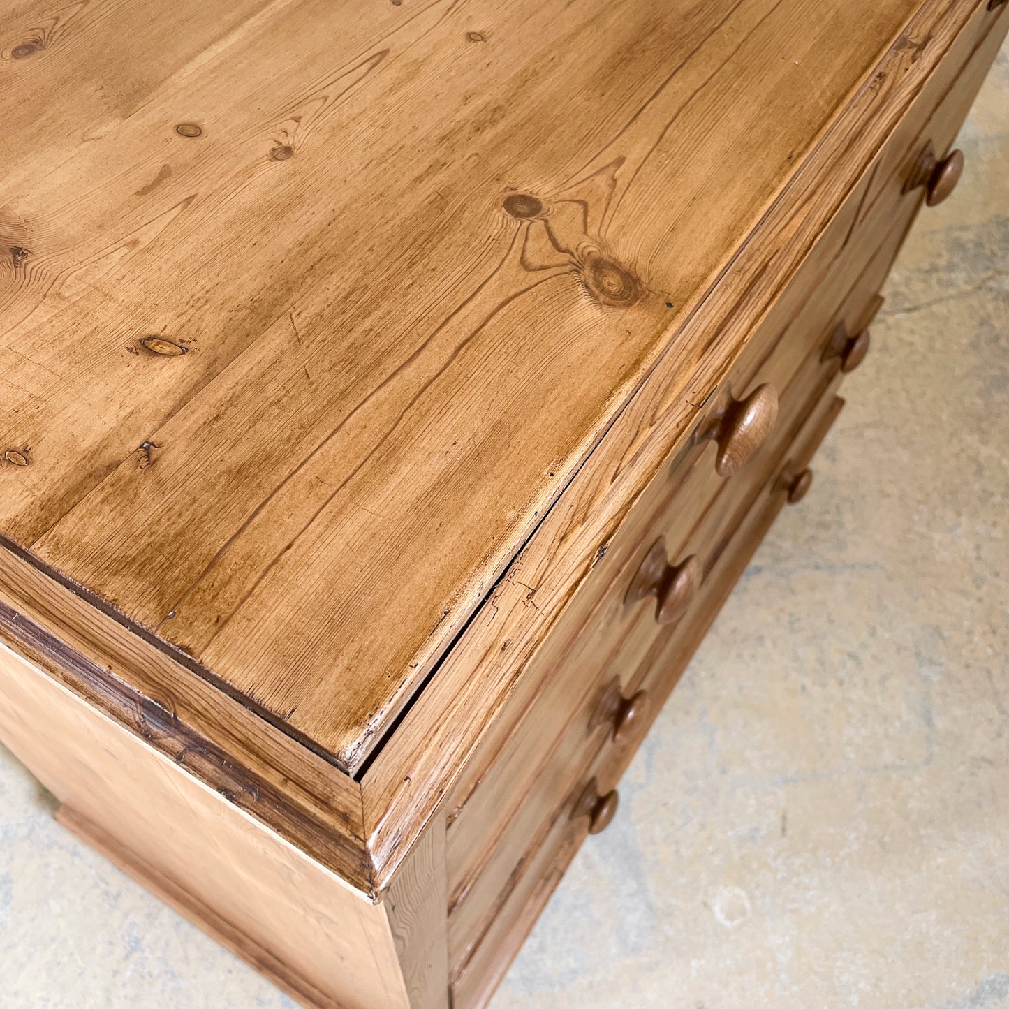 English Pine Chest of Drawers