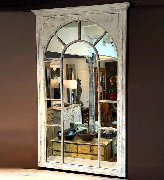 Painted Window Mirror, 67.5"(H)