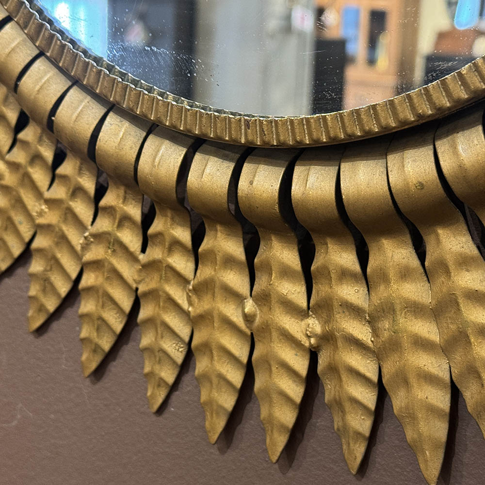 Vintage Spanish Starburst Mirror