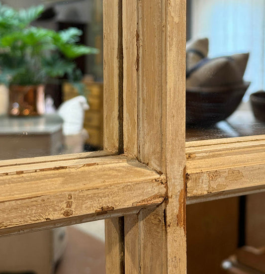 Vintage Window Frame Mirror