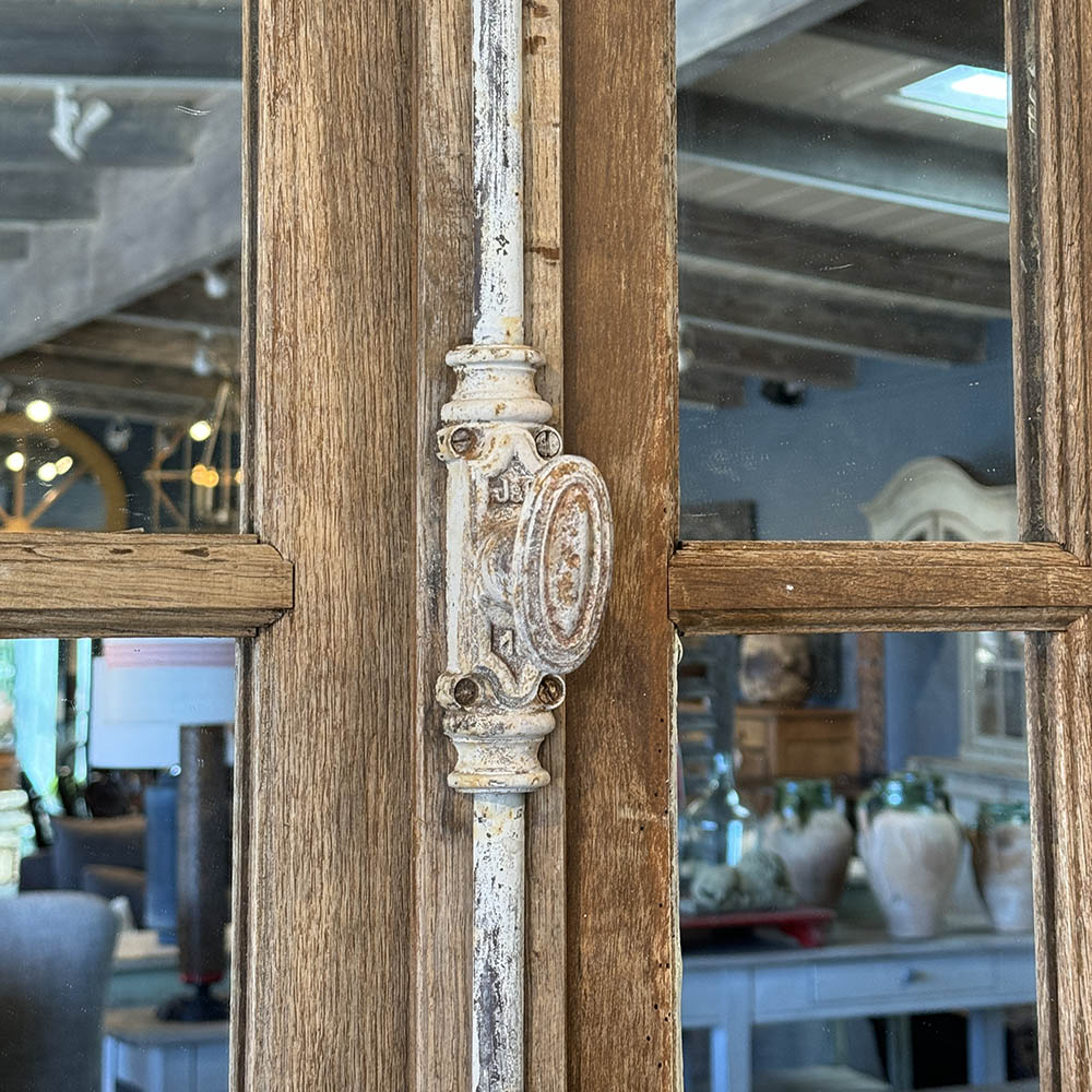 Antique Window Frame Mirror c.1860