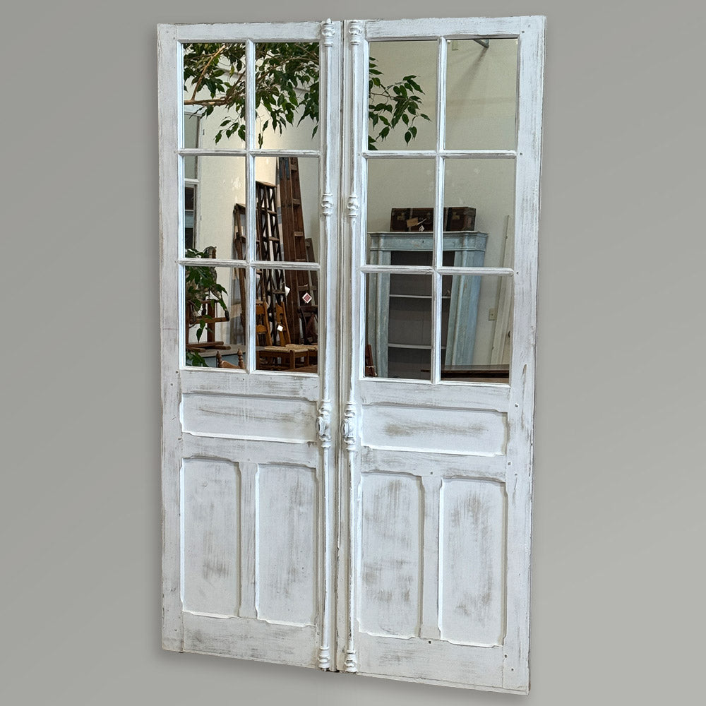 French Mirrored Door