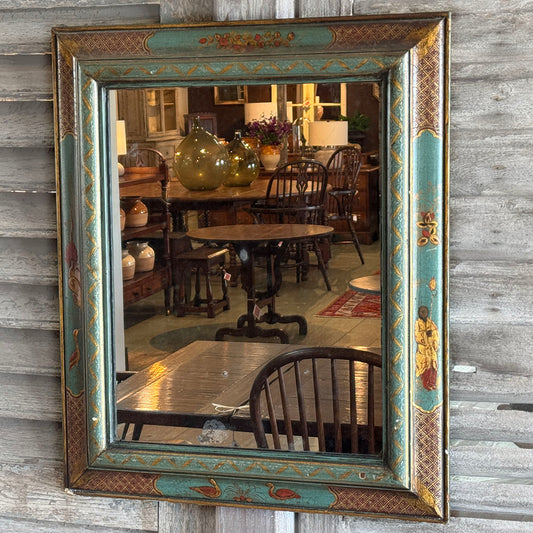 English Chinoiserie Mirror 24"(H)