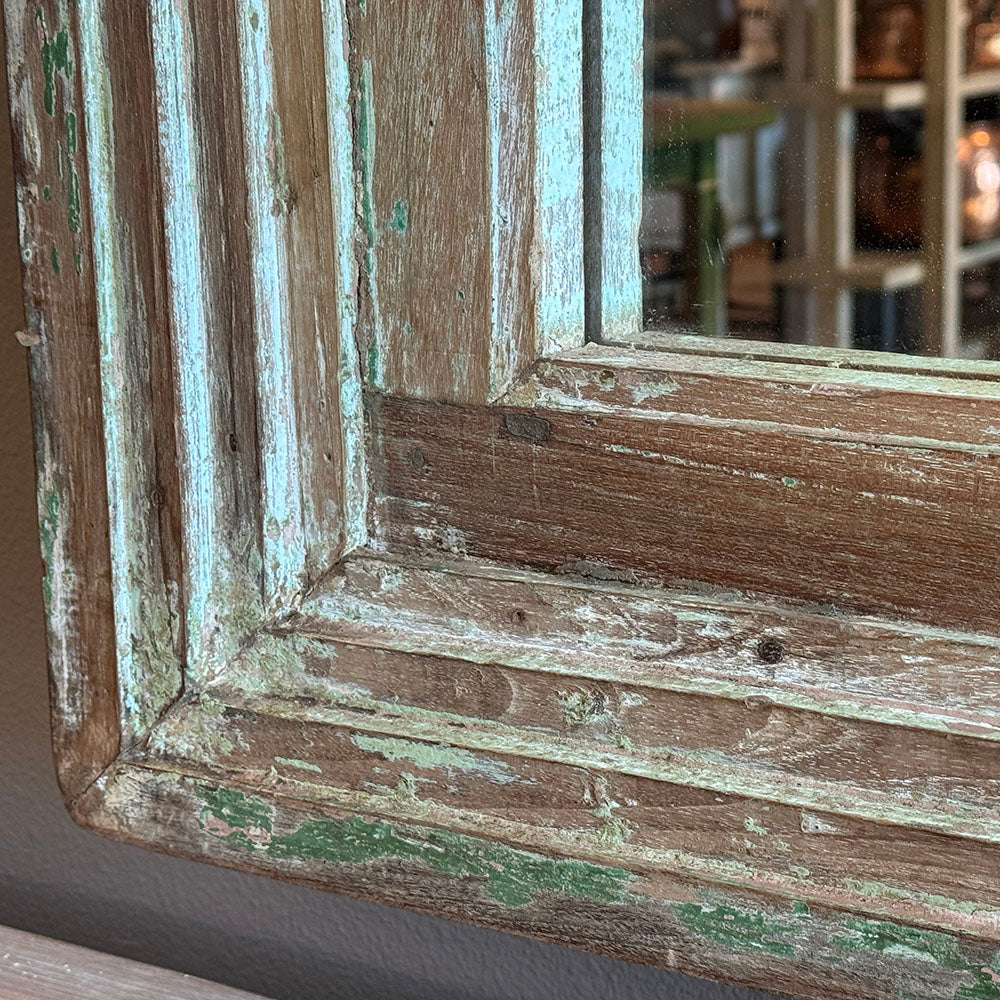 Reclaimed Wood Framed Mirror 61.5"(H)