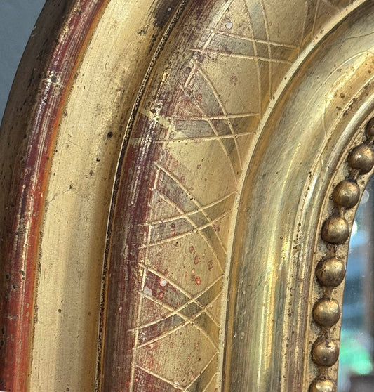Louis Philippe Mirror c.1890, 39"(H)