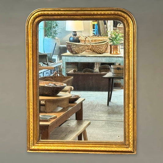 Louis Philippe Mirror c.1880, 35"(H)