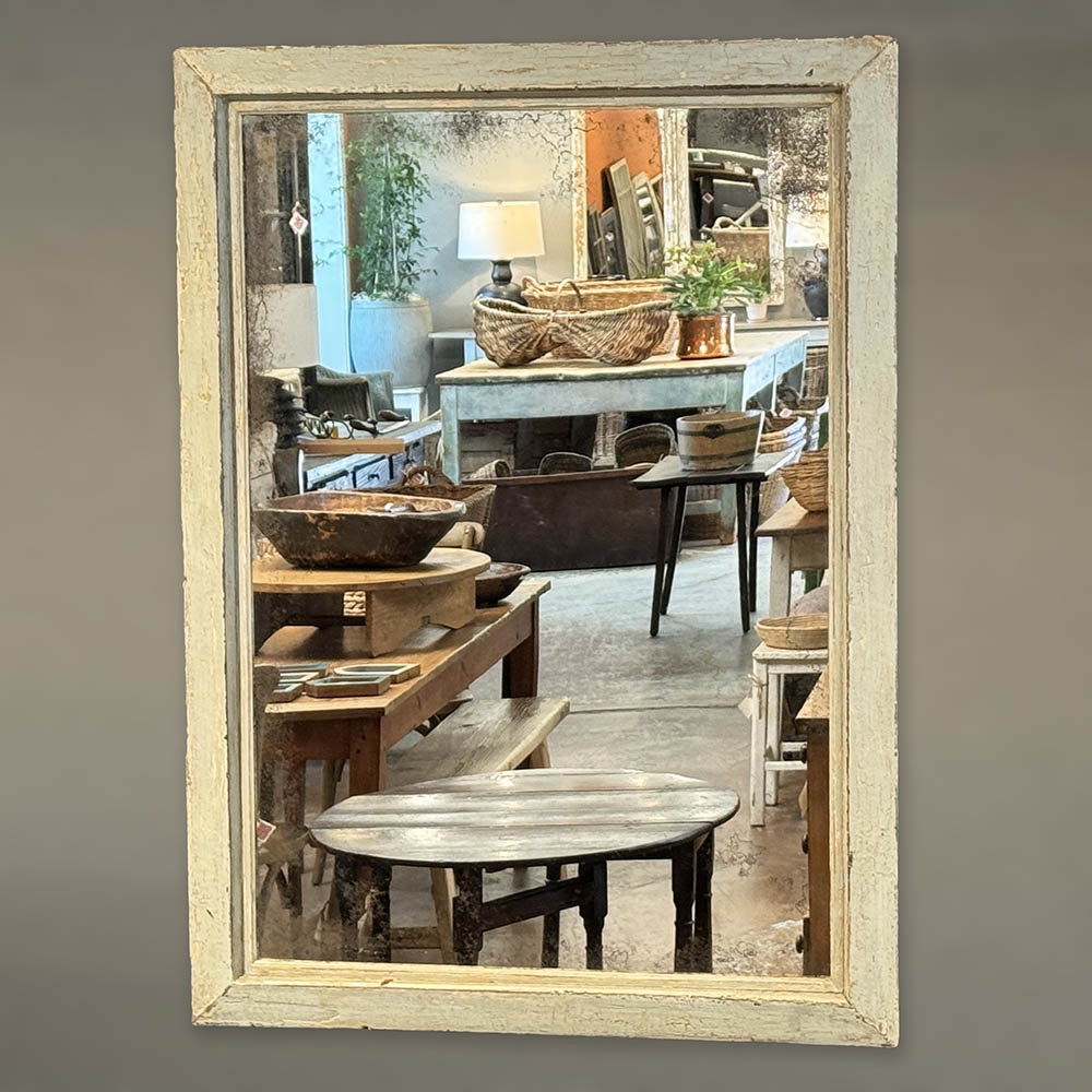 19th Century Frame Mirror 51"