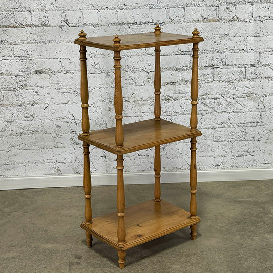 Antique English Pine Etagere