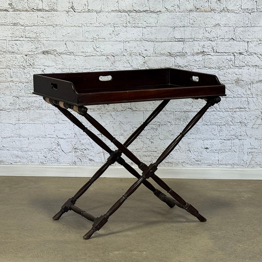 English Mahogany Tray Table