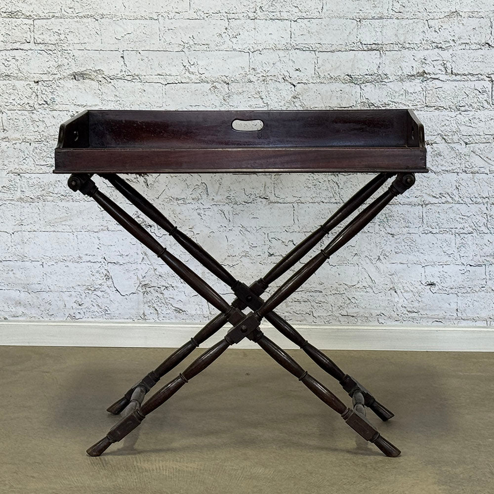 English Mahogany Tray Table