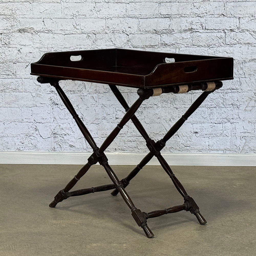 English Mahogany Tray Table