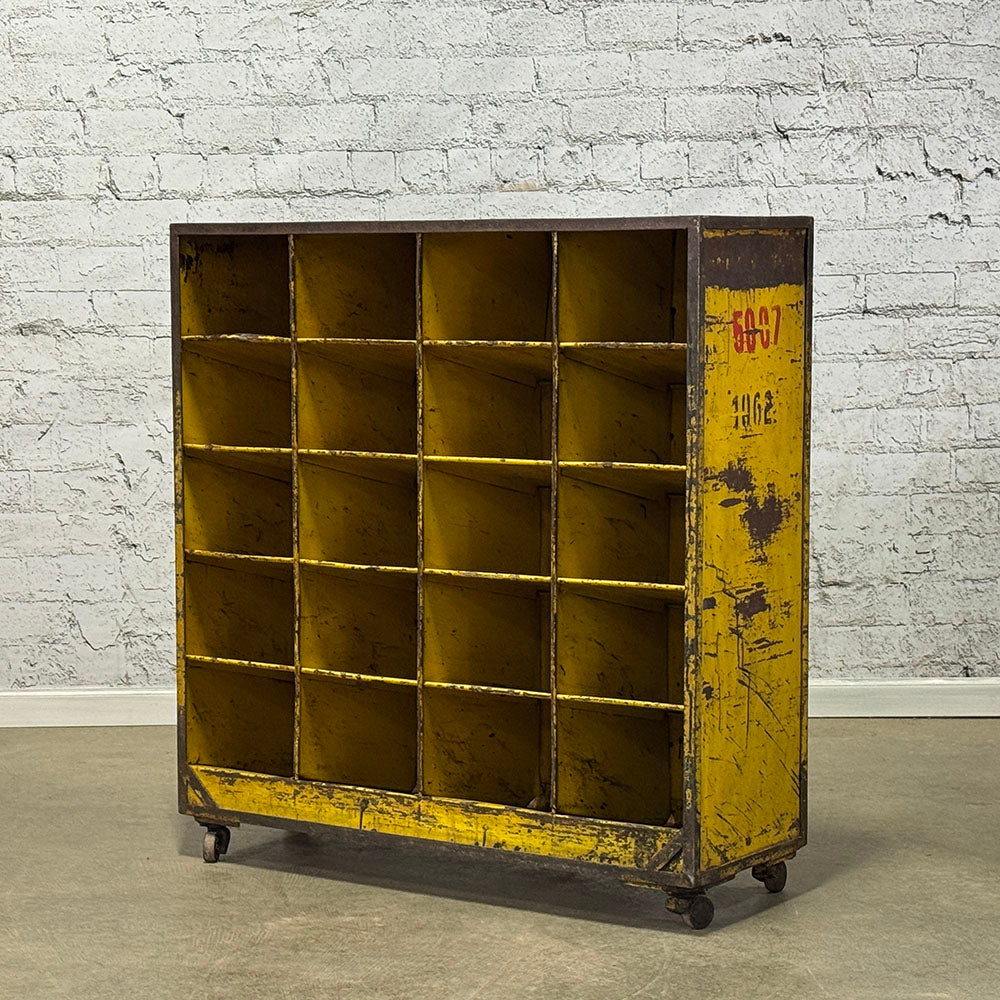 Industrial Metal Shoe Cart