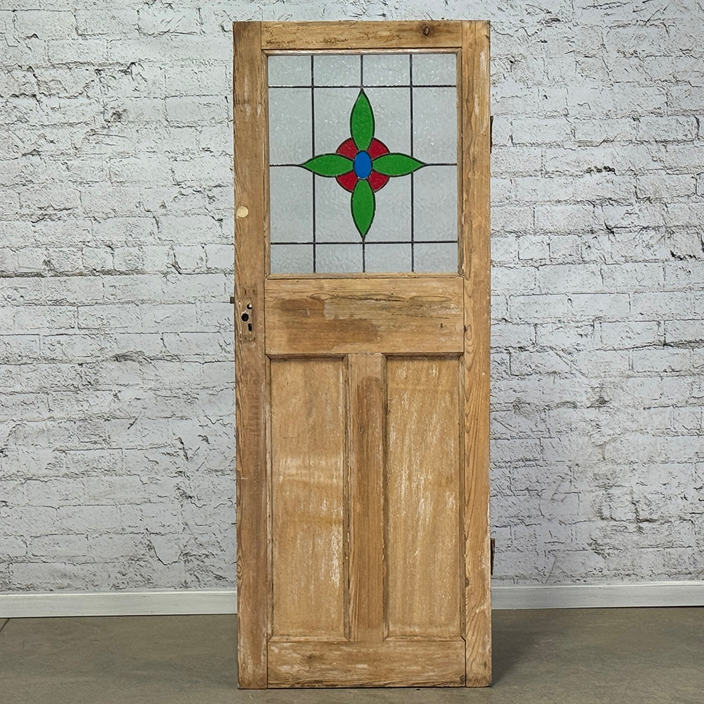 Door with Stained Glass Window c.1850