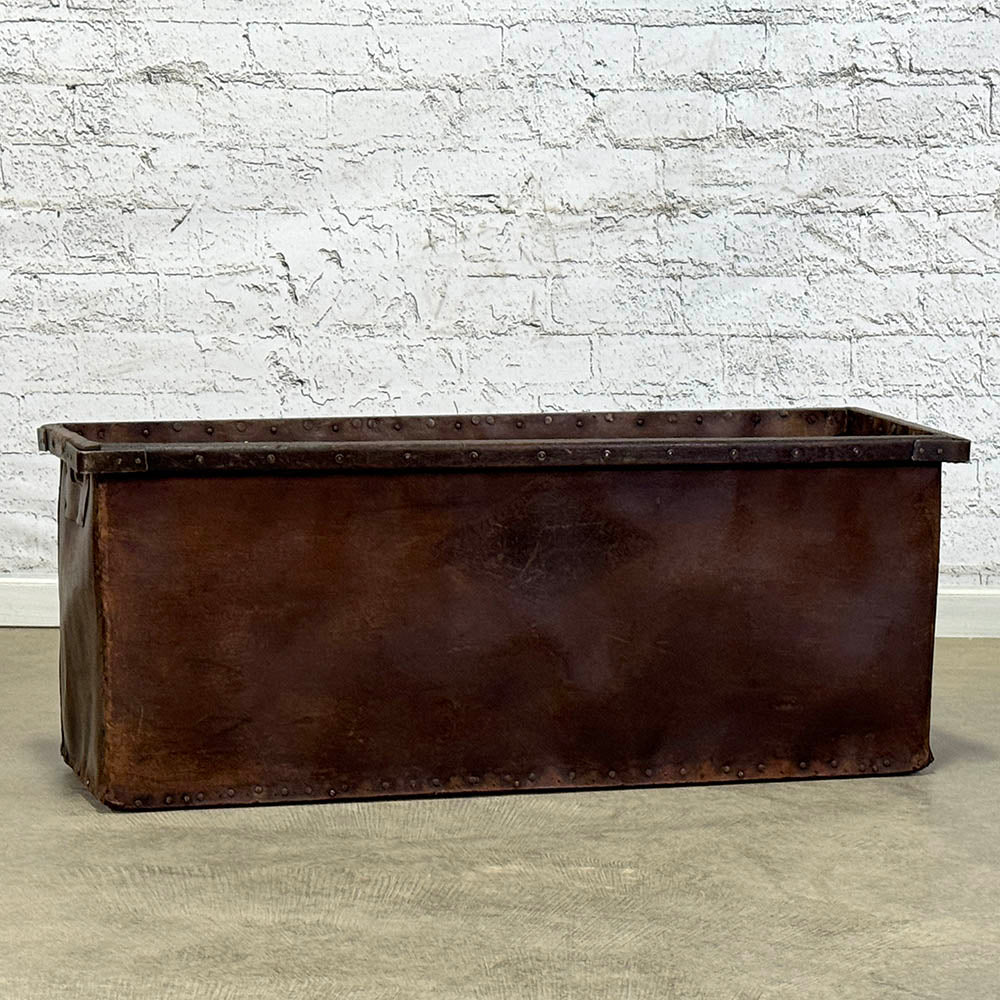 Antique Textile Mill Bin
