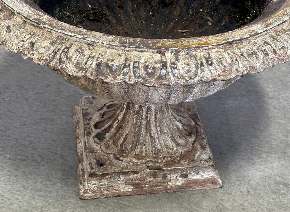 Pair of Regency Cast Iron Urns