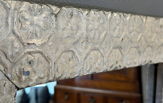 Pressed Tin Mirror, 26"(H)