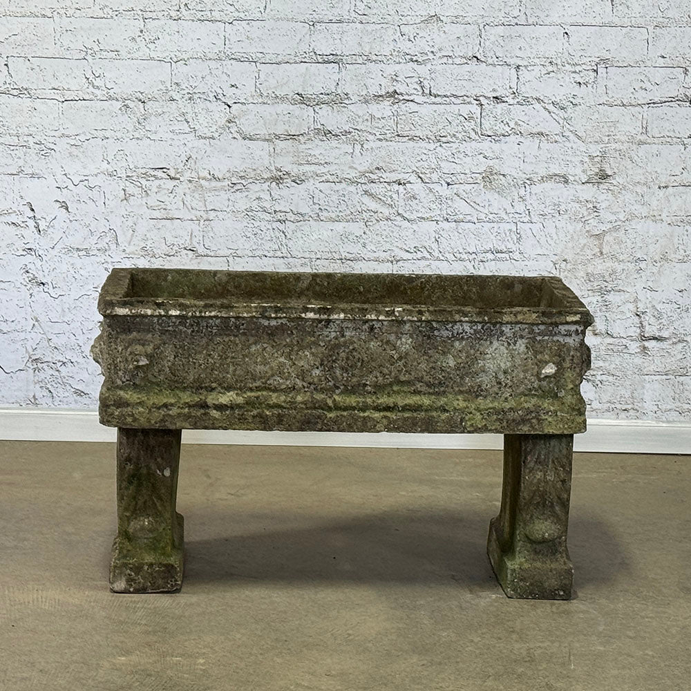 English Stone Trough on Pillars
