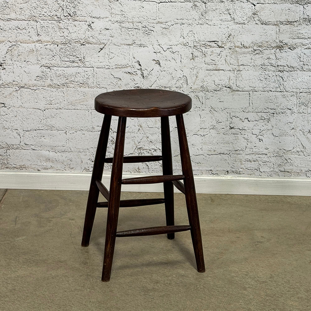 Antique Oak Stool