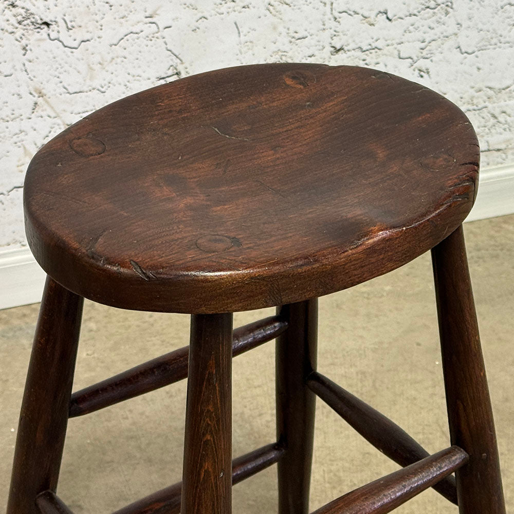 Antique Oak Stool