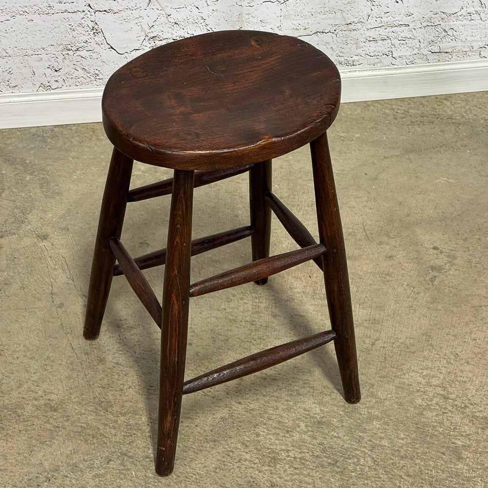 Antique Oak Stool