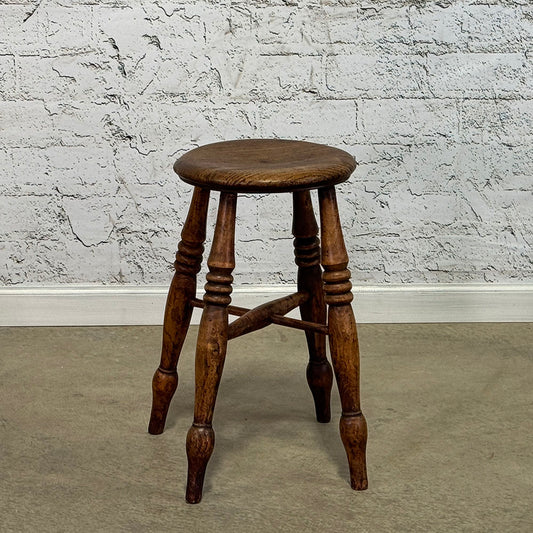 Oak "Boston" Stool Lincolnshire UK