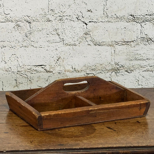 Pine Cutlery Tray