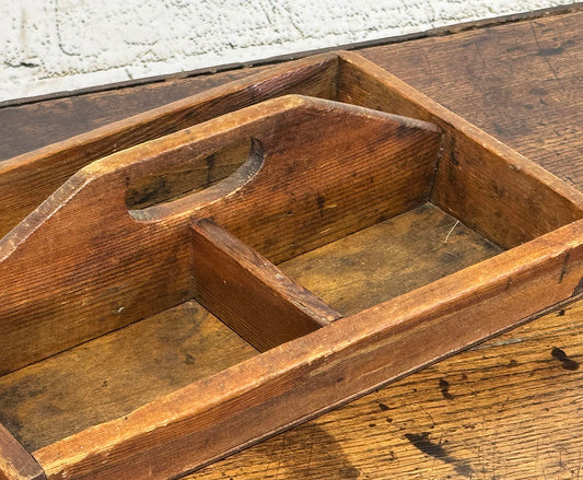 Pine Cutlery Tray