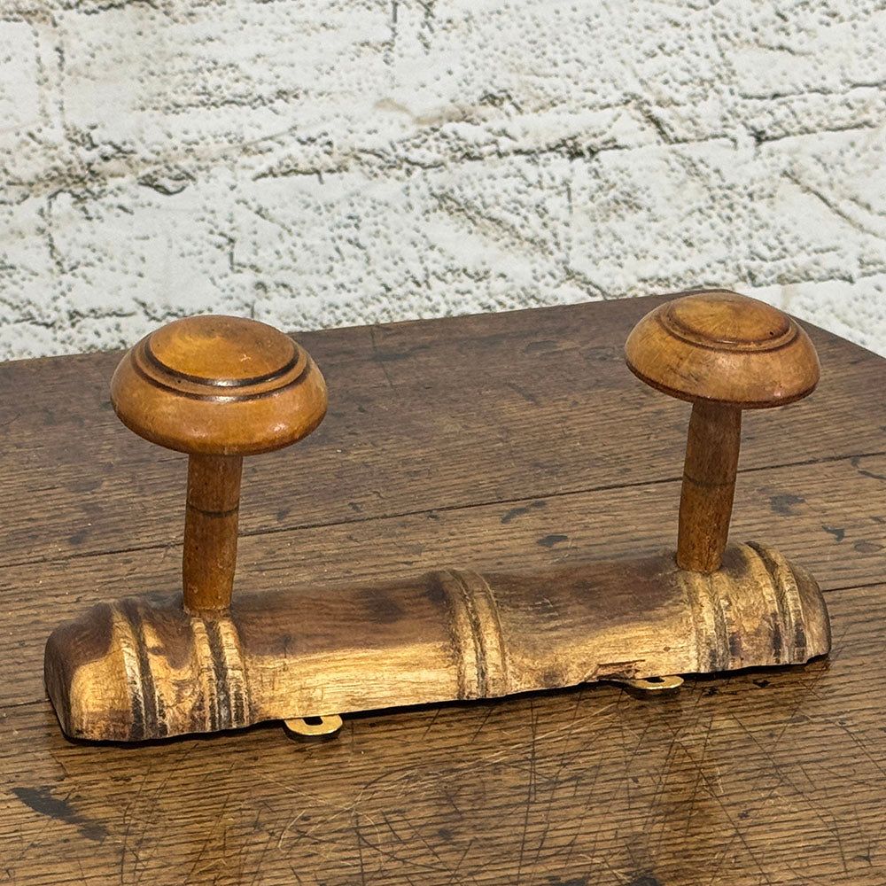 Faux Bamboo Coat Hook, 2 Hooks