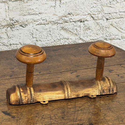 Faux Bamboo Coat Hook, 2 Hooks