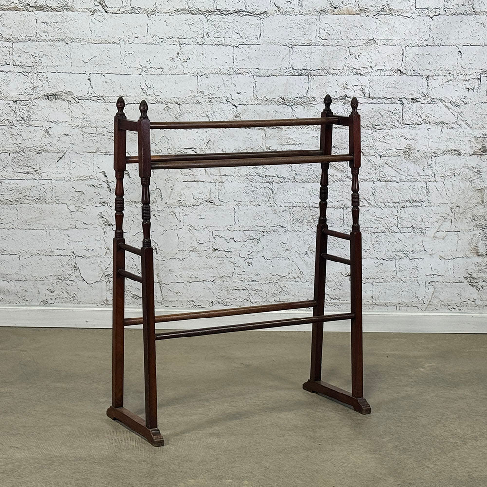 Antique English Arts & Crafts Blanket Stand