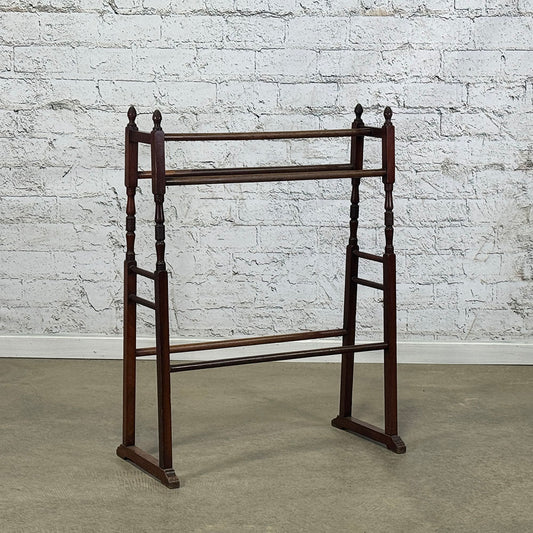 Antique English Arts & Crafts Blanket Stand