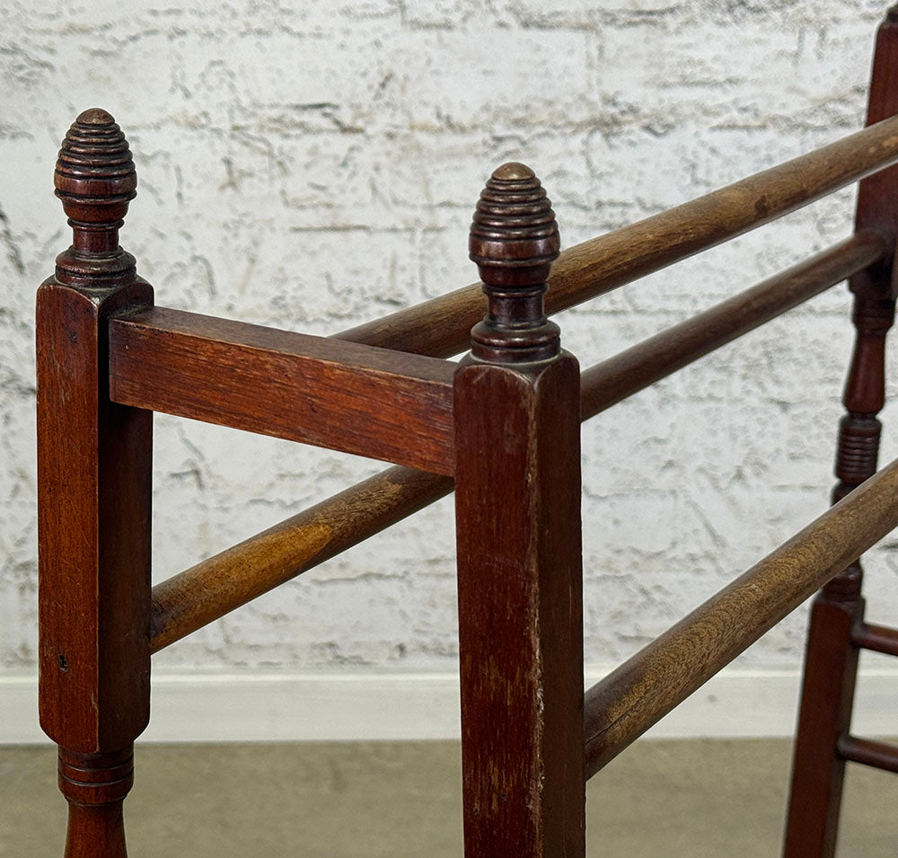Antique English Arts & Crafts Blanket Stand