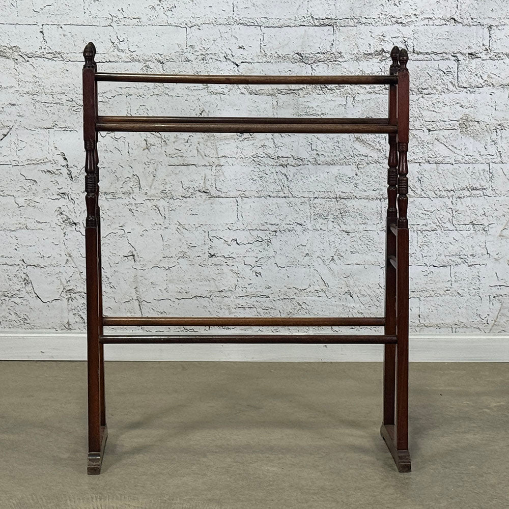 Antique English Arts & Crafts Blanket Stand