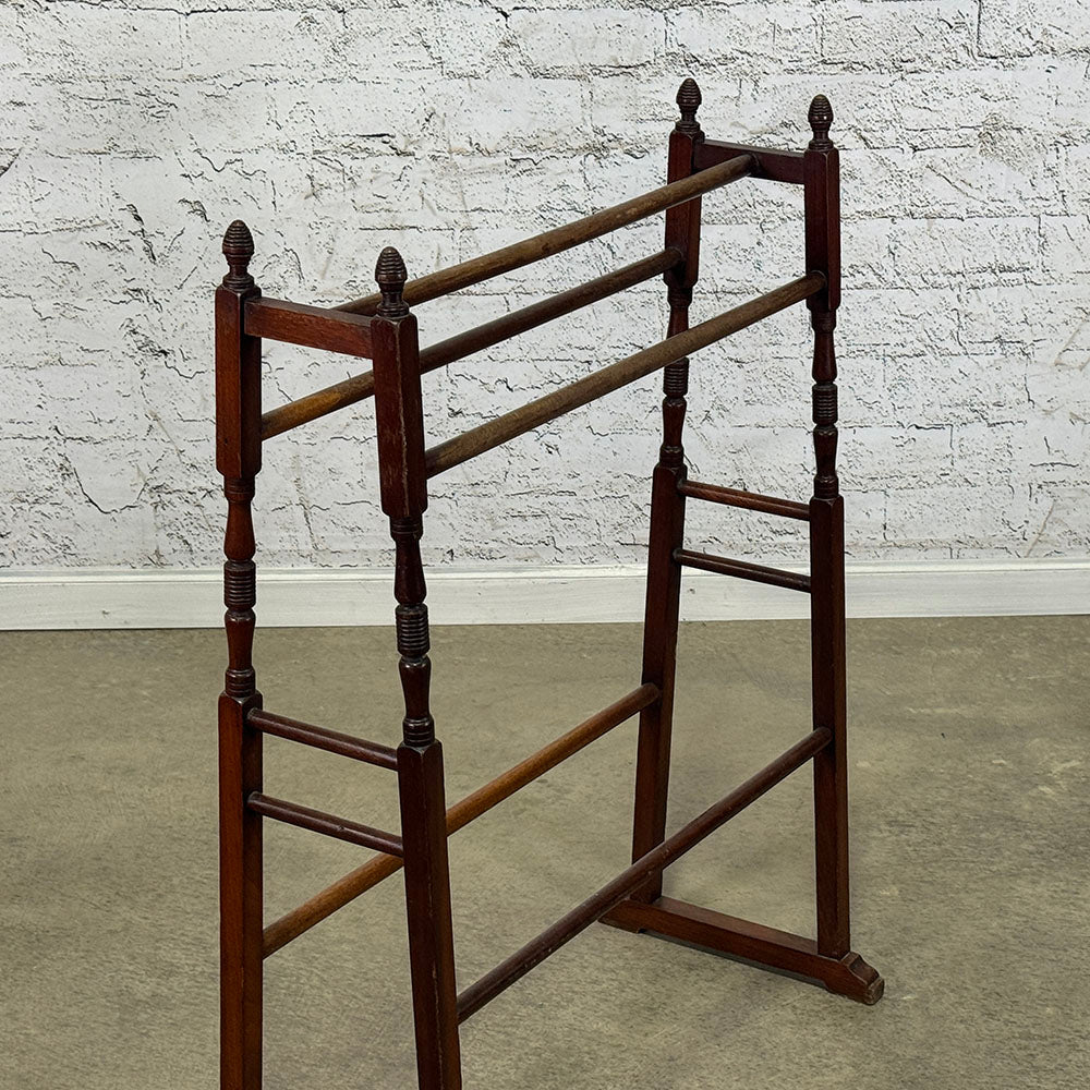 Antique English Arts & Crafts Blanket Stand