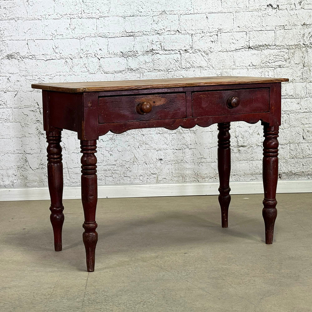 Yorkshire Pine Two Drawer Table