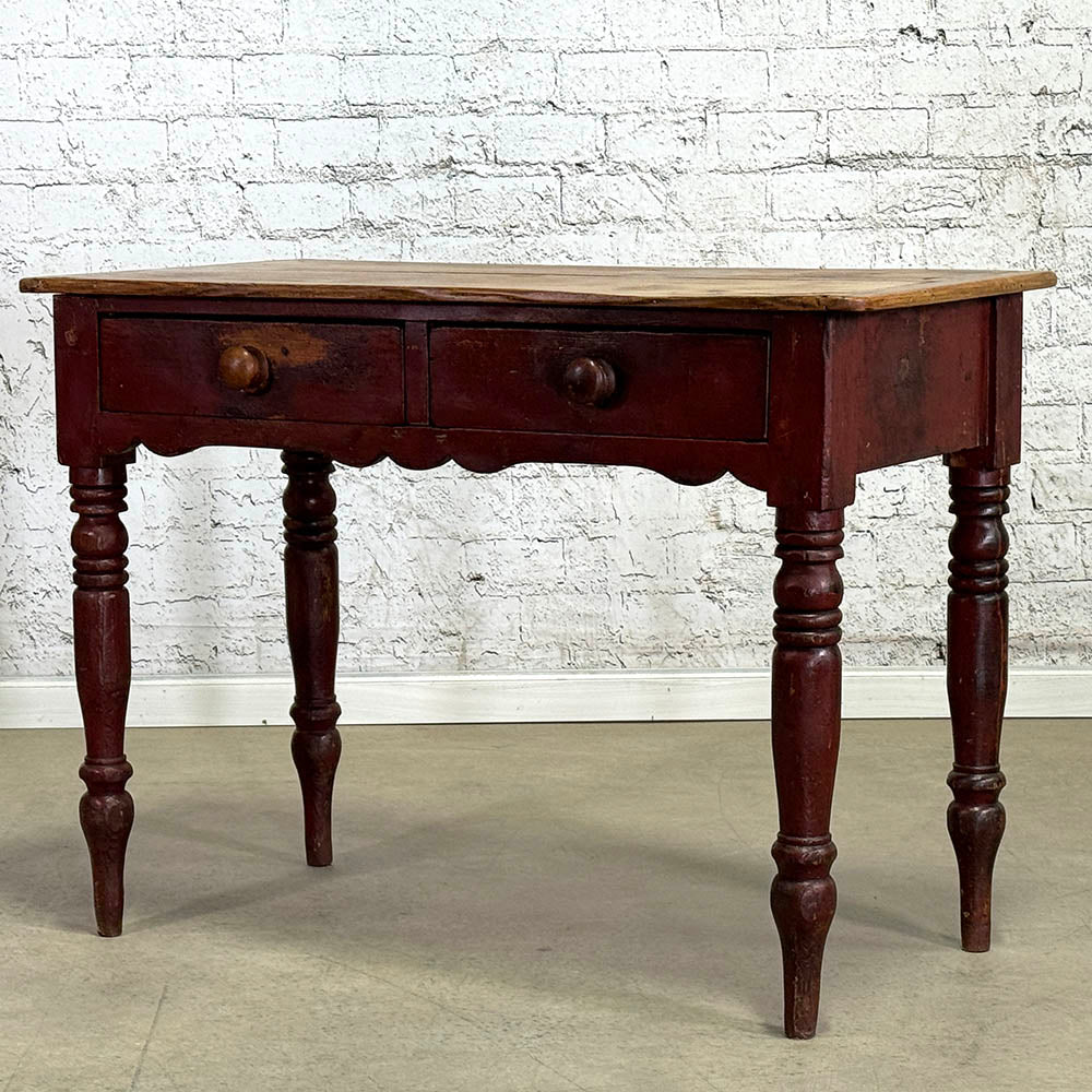 Yorkshire Pine Two Drawer Table