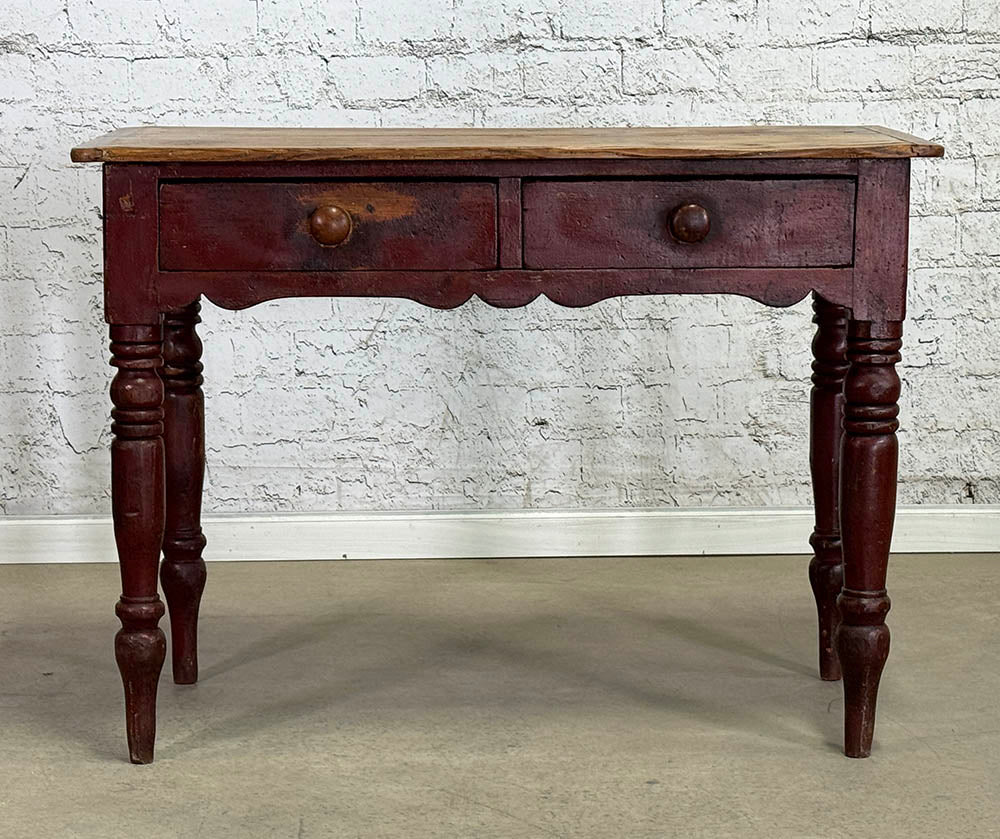 Yorkshire Pine Two Drawer Table